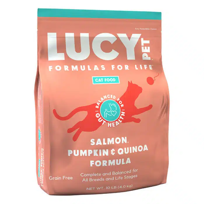 Lucy Pet® Salmon, Pumpkin, and Quinoa Cat 10 Lb