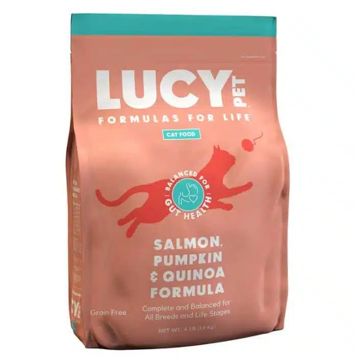 Lucy Pet® Salmon, Pumpkin, and Quinoa Cat 4lb bag