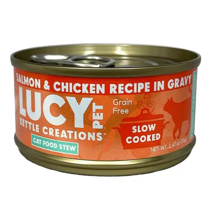 Kettle Creations® Salmon and Chicken Cat Recipe in Gravy- Case of 12