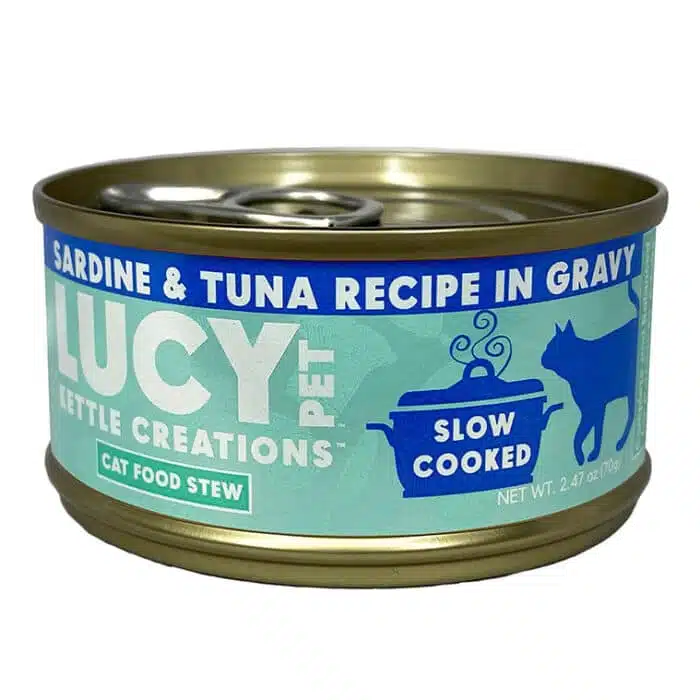 Kettle Creations®  Sardine and Tuna Cat Recipe in Gravy- Case of 12