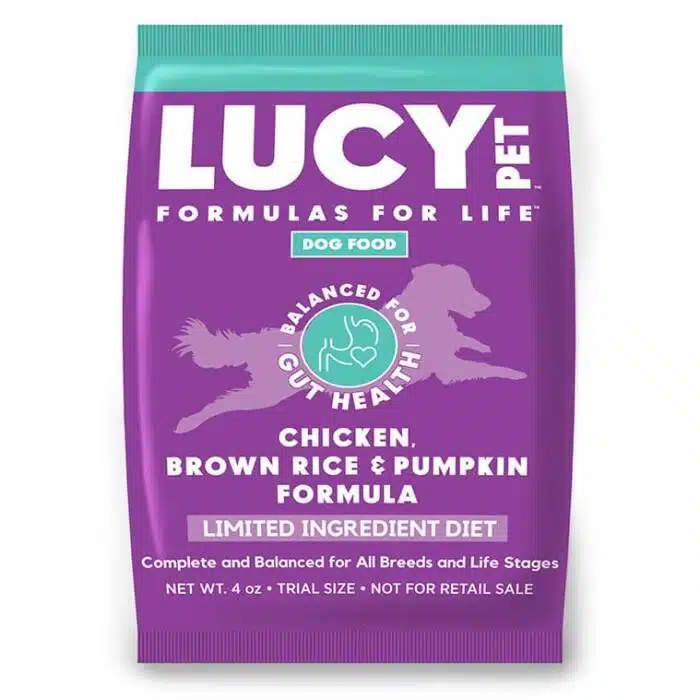 SAMPLE Chicken, Brown Rice & Pumpkin Formula For Dogs 4 oz